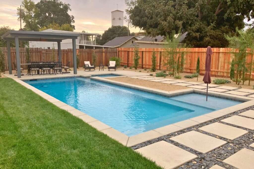 Palm Springs Landscape and Pool Construction Project