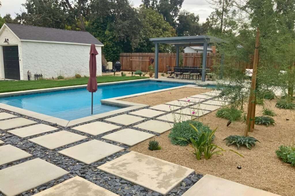 Palm Springs Landscape and Custom Pool Construction Project